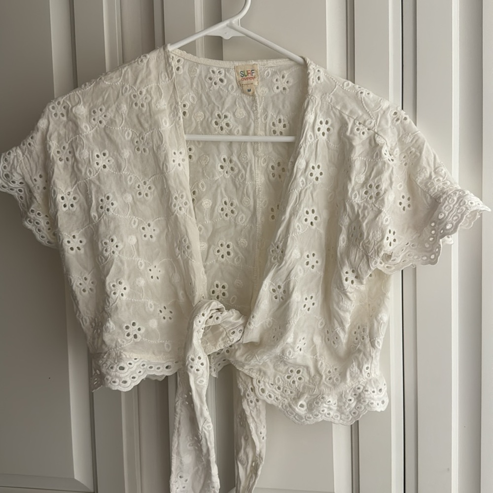 VICI two piece cotton lace set